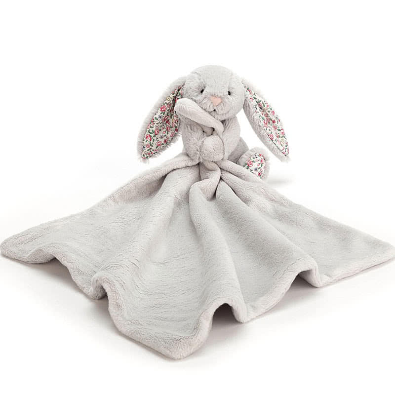 Jellycat Blossom Silver Bunny Soother - Old £16.95