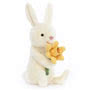 Jellycat Bobbi Bunny with Daffodil 