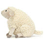 Jellycat Burly Boo Sheep Side