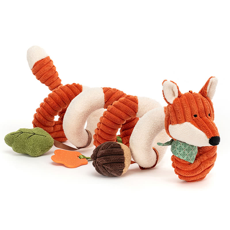 JellycatCordy Roy Baby Fox Spiral Activity Toy