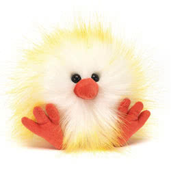 Crazy Chick Yellow & White
