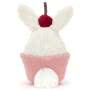 Jellycat Dainty Dessert Bunny Cupcake Back