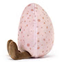 Jellycat Eggsquisite Pink Egg Side