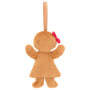 Jellycat Festive Folly Gingerbread Ruby Back