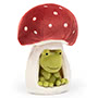 Jellycat Forest Fauna Frog Inside