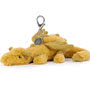 Golden Dragon Bag Charm Small Image