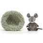 Jellycat Hibernating Mouse Upright