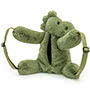 Jellycat Huggady Dino Backpack Open