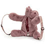 Jellycat Huggady Hippo Backpack Open