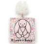 Jellycat If I Were A Bunny Board Book (Blush) 