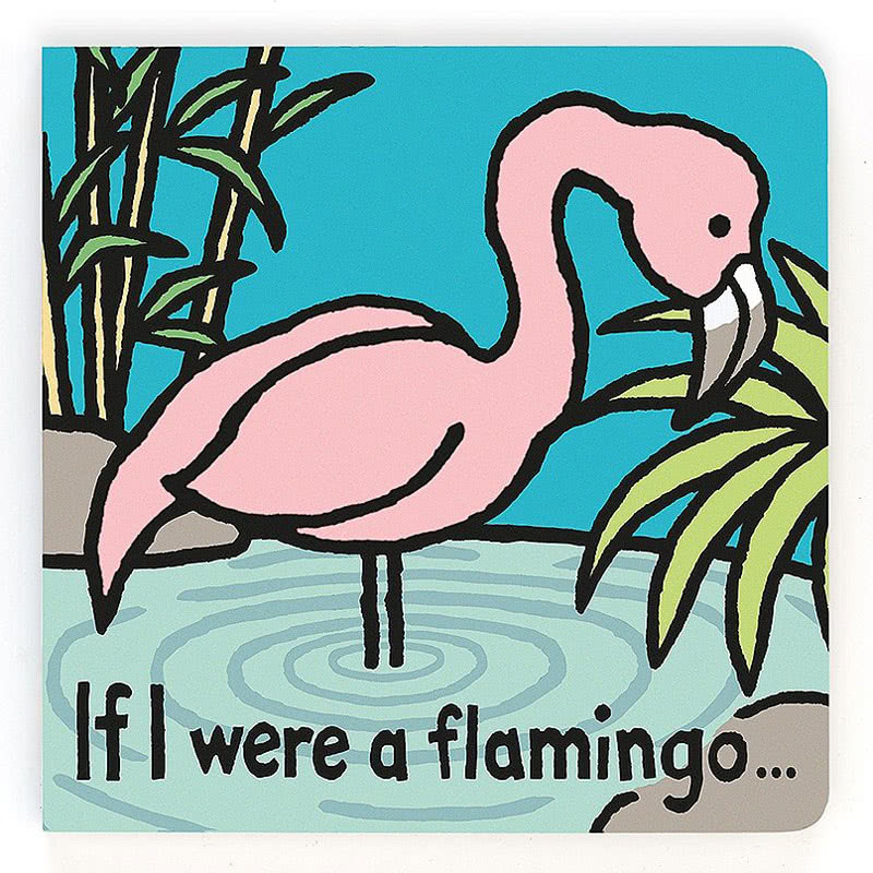 JellycatIf I Were A Flamingo Book