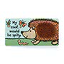 Jellycat If I Were a Hedgehog Book New Open