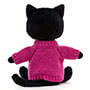 Jellycat Knitten Kitten Fuschia Back