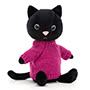 Jellycat Knitten Kitten Fuschia 