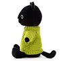 Jellycat Knitten Kitten Lime Side