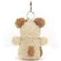 Jellycat Little Pup Bag Charm Back