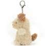 Jellycat Little Pup Bag Charm Side