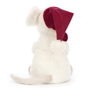 Jellycat Merry Mouse Candy Cane Back