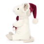 Jellycat Merry Mouse Candy Cane Side