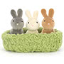 Jellycat Nesting Bunnies 