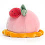 Jellycat Pretty Patisserie Dome Framboise Side
