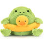 Jellycat Ricky Rain Frog Rubber Ring Front