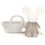 Jellycat Rock-a-Bye Mouse 