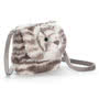 Jellycat Sacha Snow Tiger Shoulder Bag Side