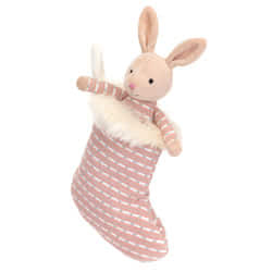 Shimmer Stocking Bunny