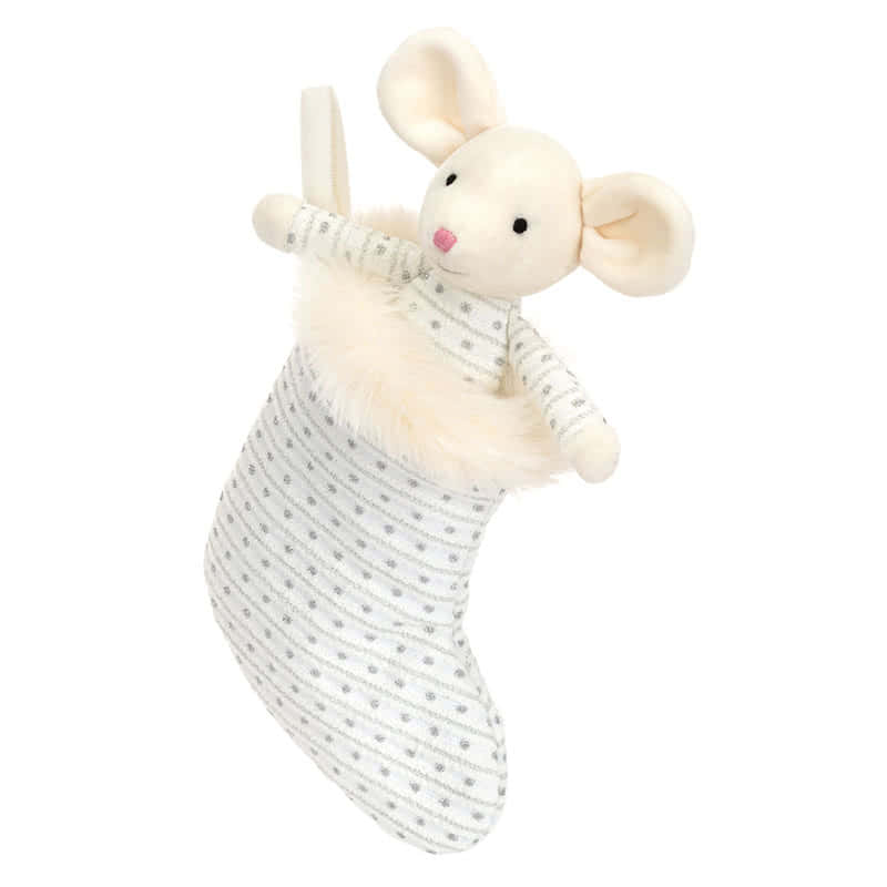 JellycatShimmer Stocking Mouse