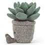 Jellycat Silly Succulent Azulita Side