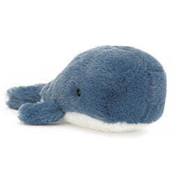 Wavelly Whale Blue