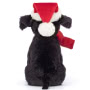 Jellycat Winter Warmer Pippa Black Labrador Back
