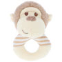 Keeleco Baby Marcel Monkey Ring Rattle