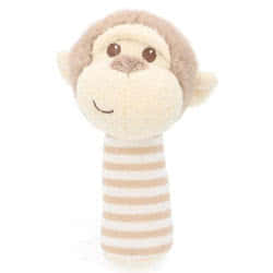 Keeleco Baby Marcel Monkey Stick Rattle