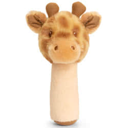 Keeleco Huggy Giraffe Baby Stick Rattle