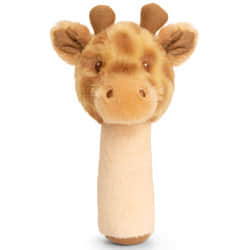 Keel Toys Keeleco Huggy Giraffe Baby Stick Rattle