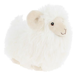 Keel Toys Keeleco White Ram Soft Toy 18cm
