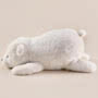 Lilla Stora Bjorn White Teddy Bear 40cm Side