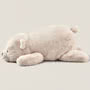 Lilla Stora Bjorn Beige Teddy Bear Soft Toy 55cm Side