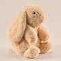 Dark Beige Rabbit Soft Toy Small Image