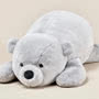Lilla Stora Bjorn Grey Teddy Bear Soft Toy 75cm 