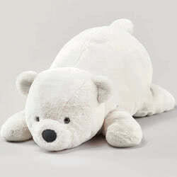 Lilla Stora Bjorn Off-White Teddy Bear Soft Toy 55cm