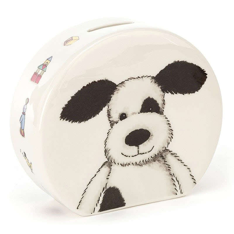 Bashful Puppy Money Box