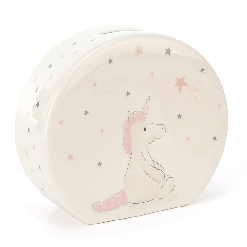 Bashful Unicorn Money Box