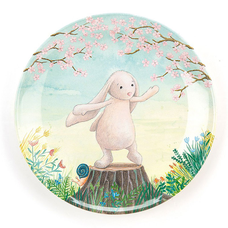 My Friend Bunny Melamine Plate