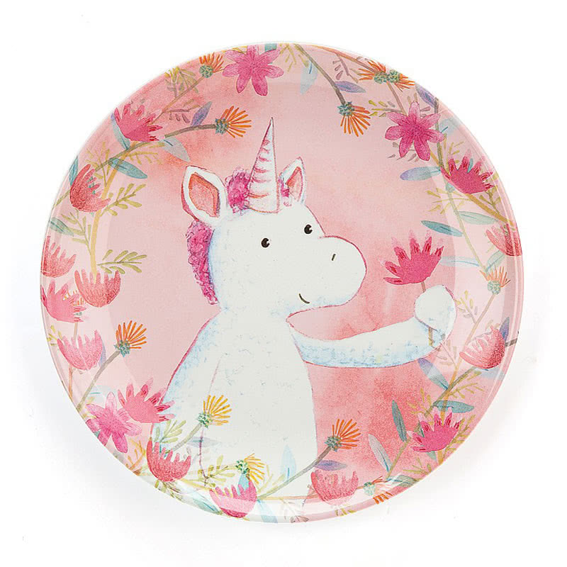 Unicorn Dreams Melamine Plate