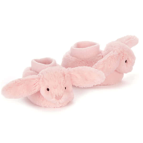 Bashful Pink Bunny Booties