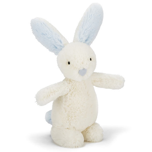 Bobtail Blue Bunny Rattle