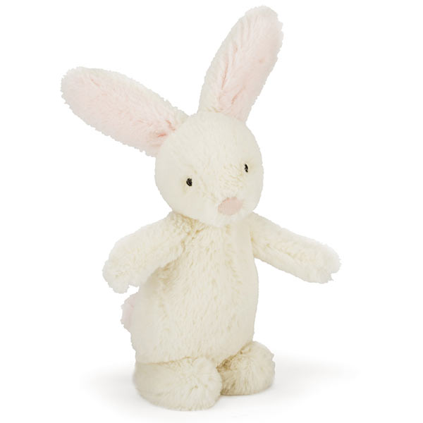 Bobtail Pink Bunny Rattle